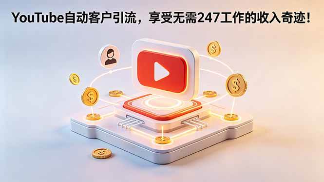 （18658期）YouTube 自动客户引流，享受无需 247 工作的收入奇迹！【原创双语字幕】-云梦阁